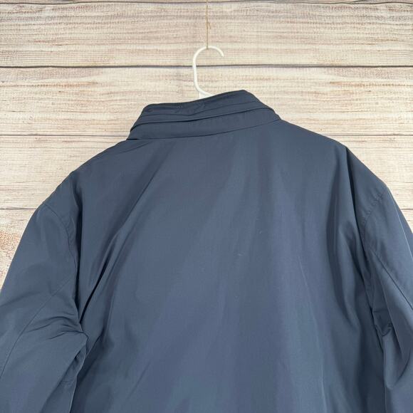 Polo Ralph Lauren Four Seasons Full Zip Bomber Jacket Mens XXL Navy Blue Hooded - Picture 4 of 16